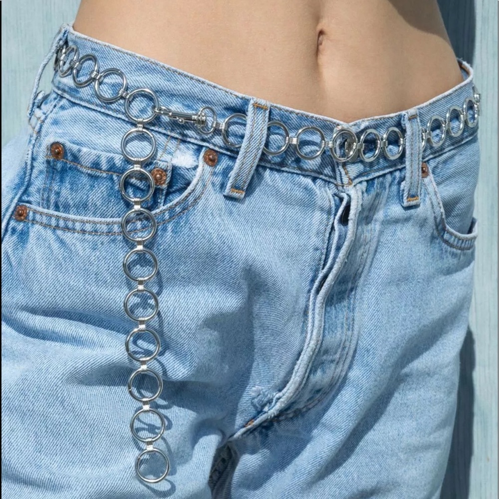 metal loops belt